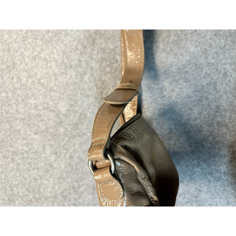 Free People Aurora Brown Leather Adjustable Strap Shoulder Bag - Picture 2 of 7